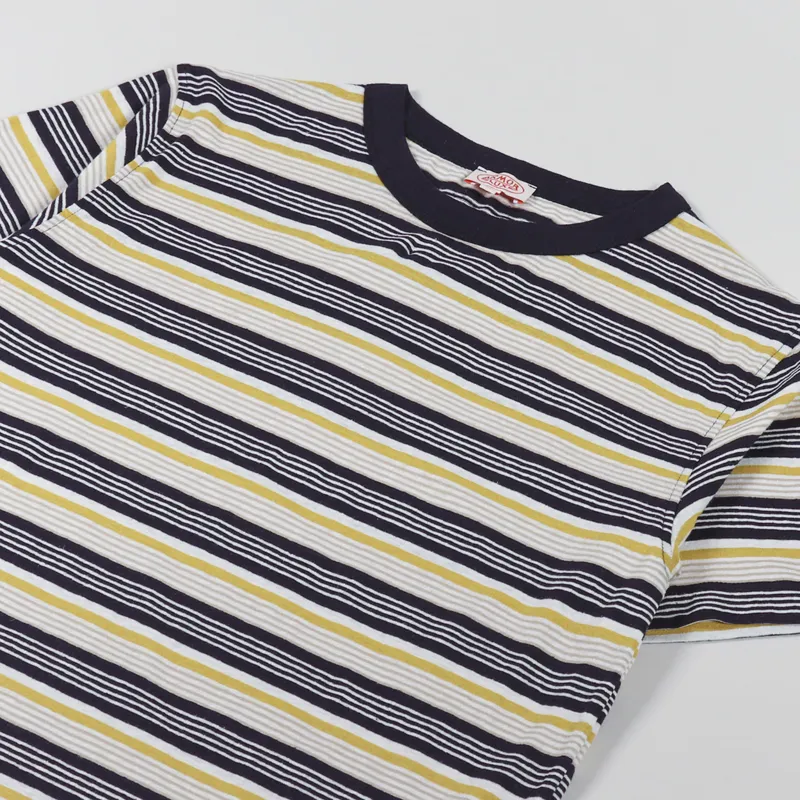 Armor Lux MC Heritage T Shirt Navire Natural Dune Beehive-2