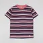Armor Lux MC Raye Heritage T Shirt Rosewood Navire Ozero Natural