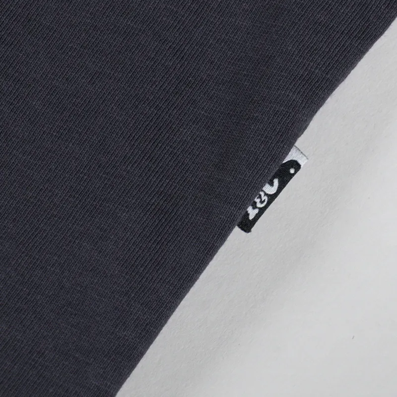 T And C 71 Logo T Shirt Washed Black-6
