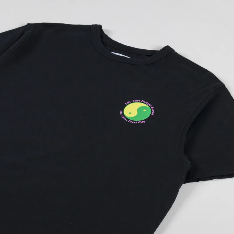 T And C Surf OG Logo T Shirt Black-3