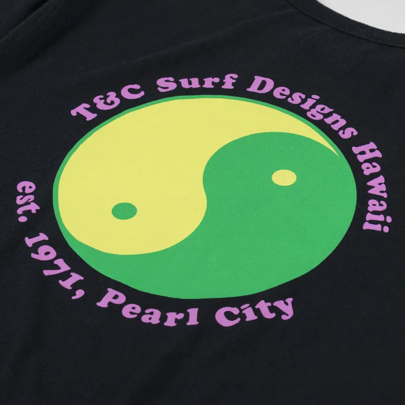 T And C Surf OG Logo T Shirt Black-4