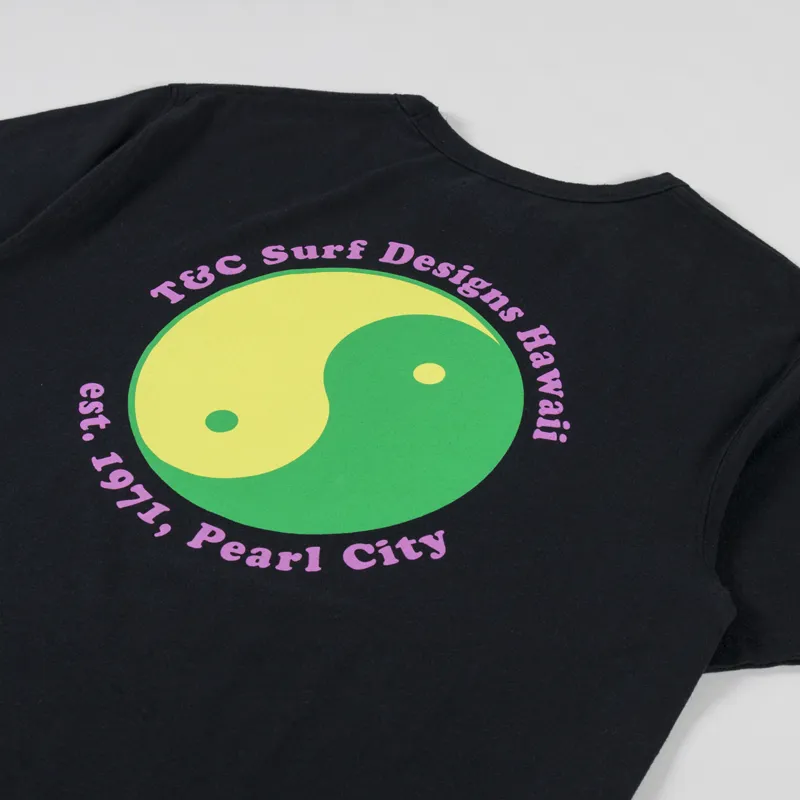 T And C Surf OG Logo T Shirt Black-2