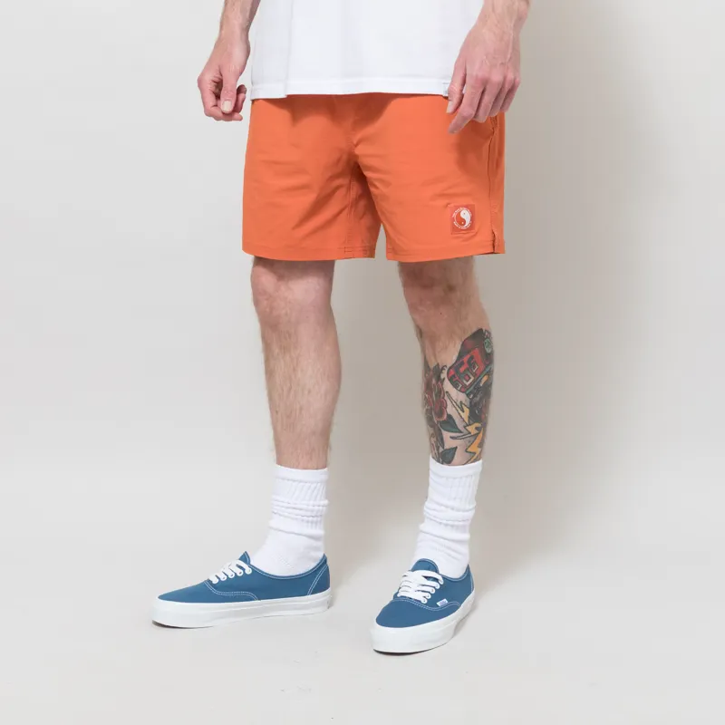 T and C Surf OG 16.5 Beach Short Rust-1