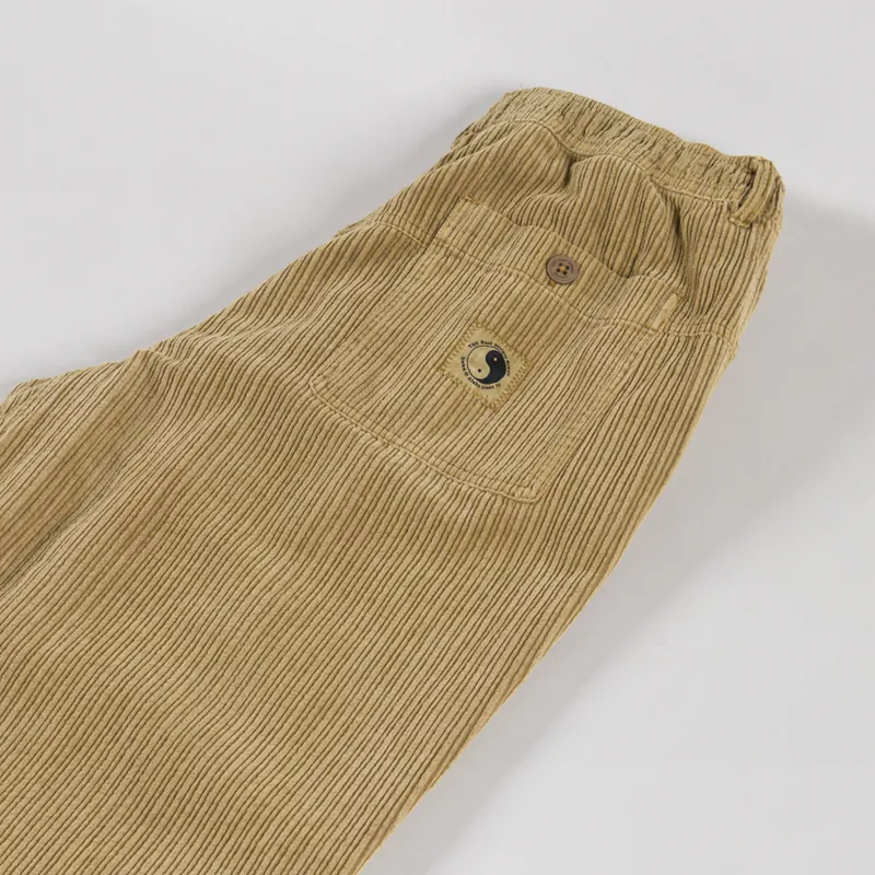 T and C Surf Corduroy Beach Pants Gold-5
