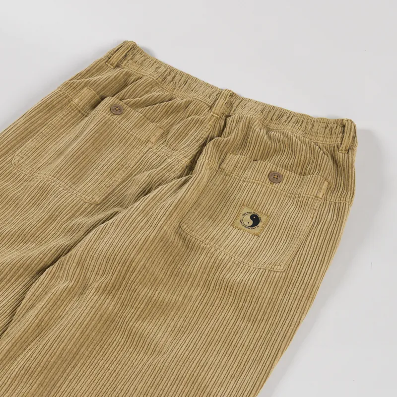 T and C Surf Corduroy Beach Pants Gold-4