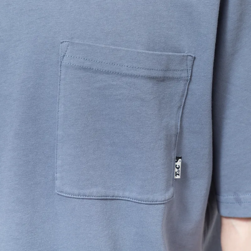 T and C Surf OG Mist Pocket T Shirt Used Navy-4