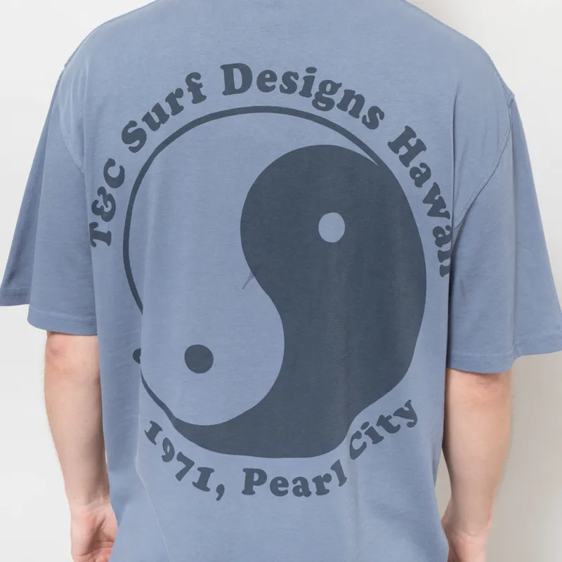 T and C Surf OG Mist Pocket T Shirt Used Navy-3