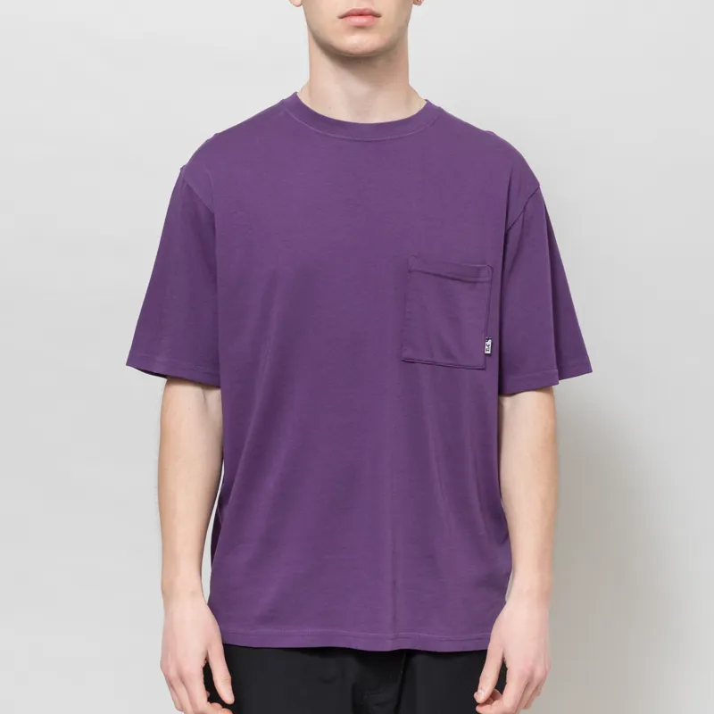 T and C Surf OG Mist Pocket T Shirt Dark Purple-1