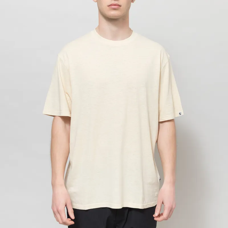 T and C Surf Plain T Shirt Greige