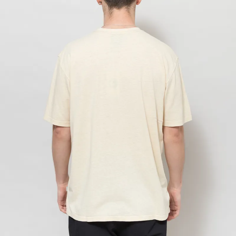 T and C Surf Plain T Shirt Greige-1