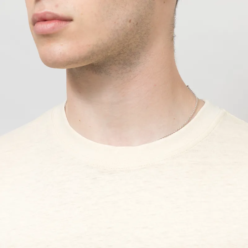 T and C Surf Plain T Shirt Greige-2