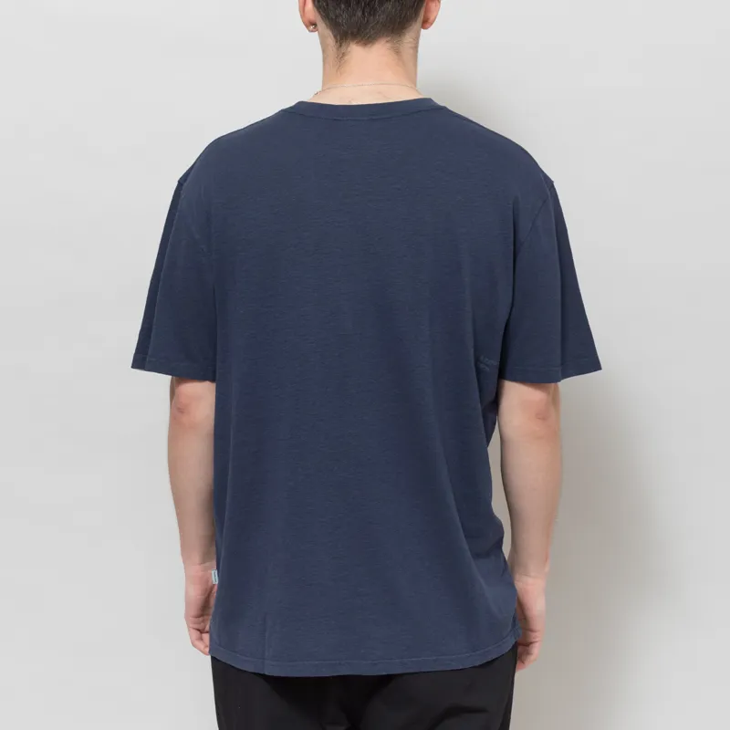 T and C Surf Plain T Shirt Dark Navy-1