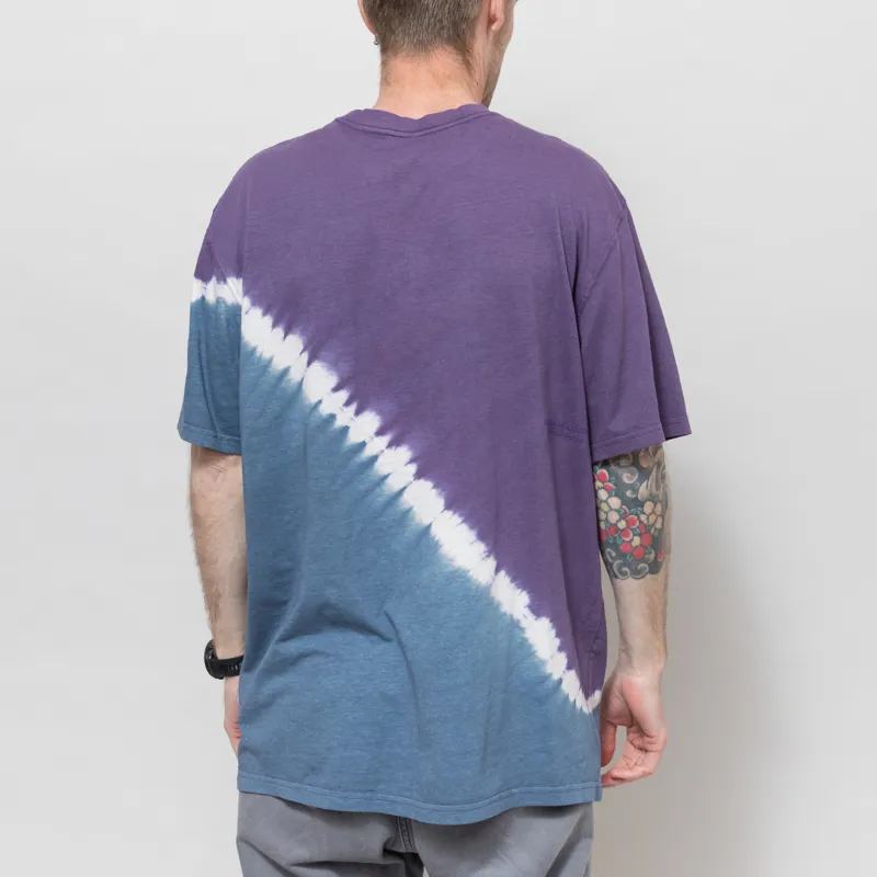 T and C Surf Plain T Shirt Dark Purple-1
