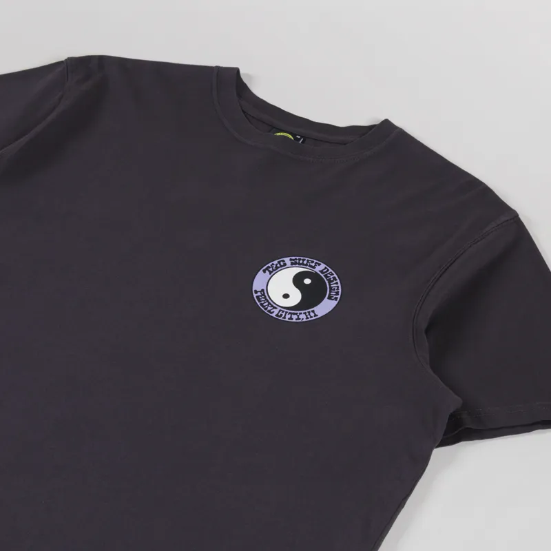 T and C Surf Service T Shirt Wash Black-3