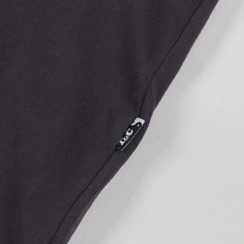T and C Surf Service T Shirt Wash Black-7