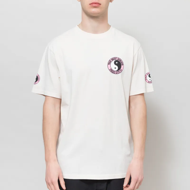 T and C Surf Service T Shirt Vintage White-1