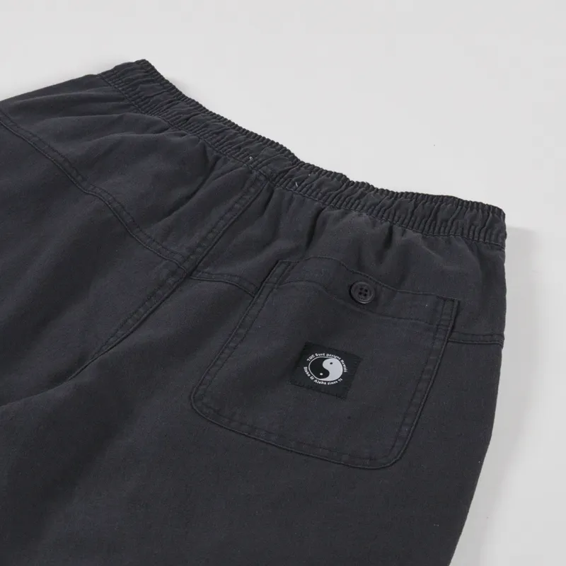 T and C Surf Pearl Elastic Shorts Wash Black-2