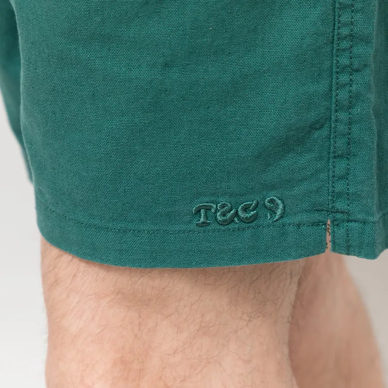 T and C Surf Pearl Elastic Shorts Green Sea-6