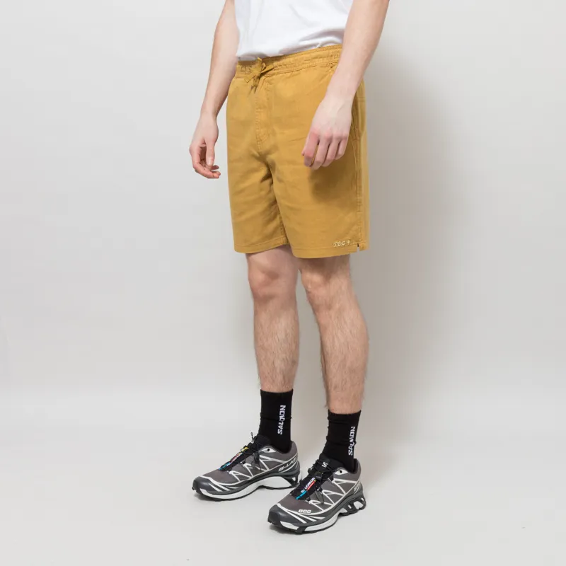 T and C Surf Pearl Elastic Shorts Gold-1