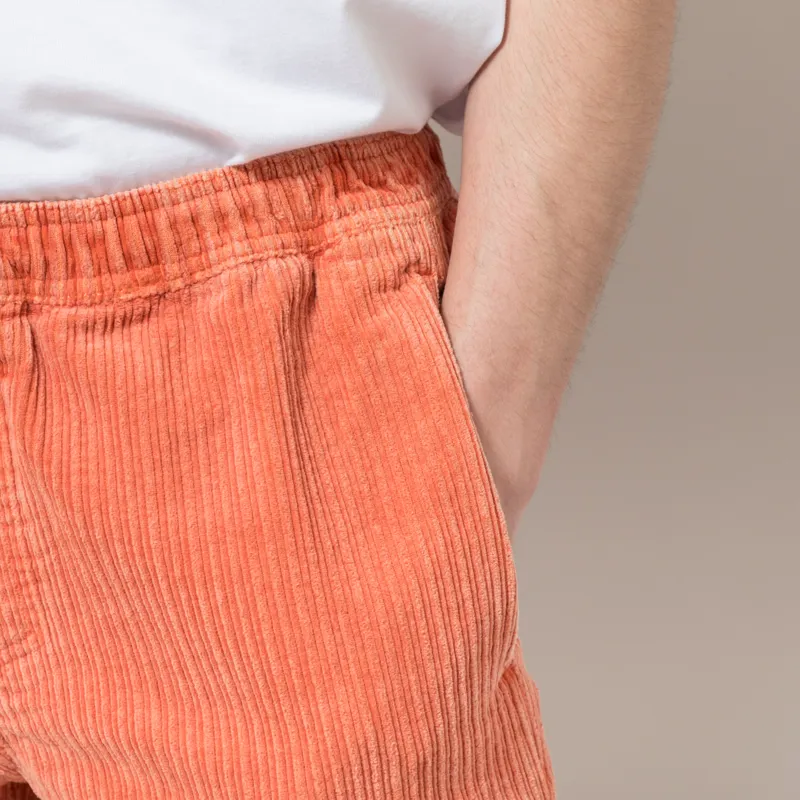 T and C Surf Corduroy Beach Shorts Rust-6