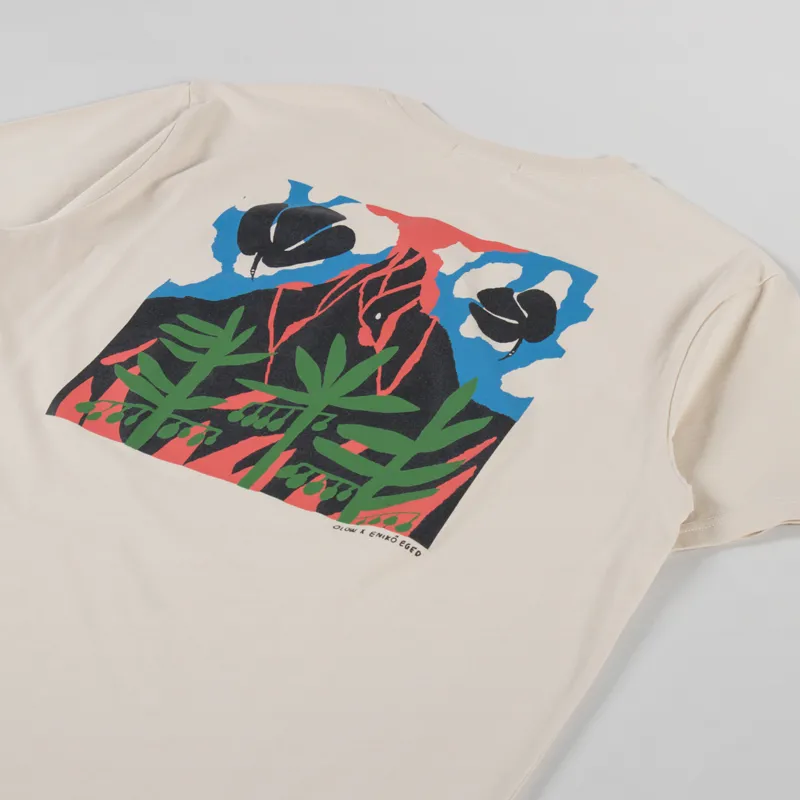 Olow Magma T Shirt Cream-2