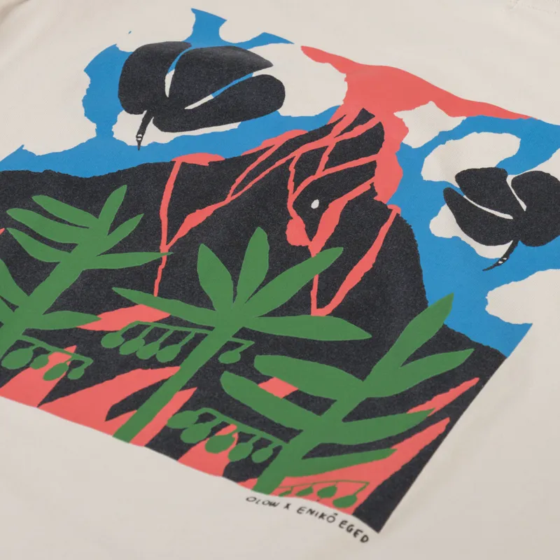 Olow Magma T Shirt Cream-4