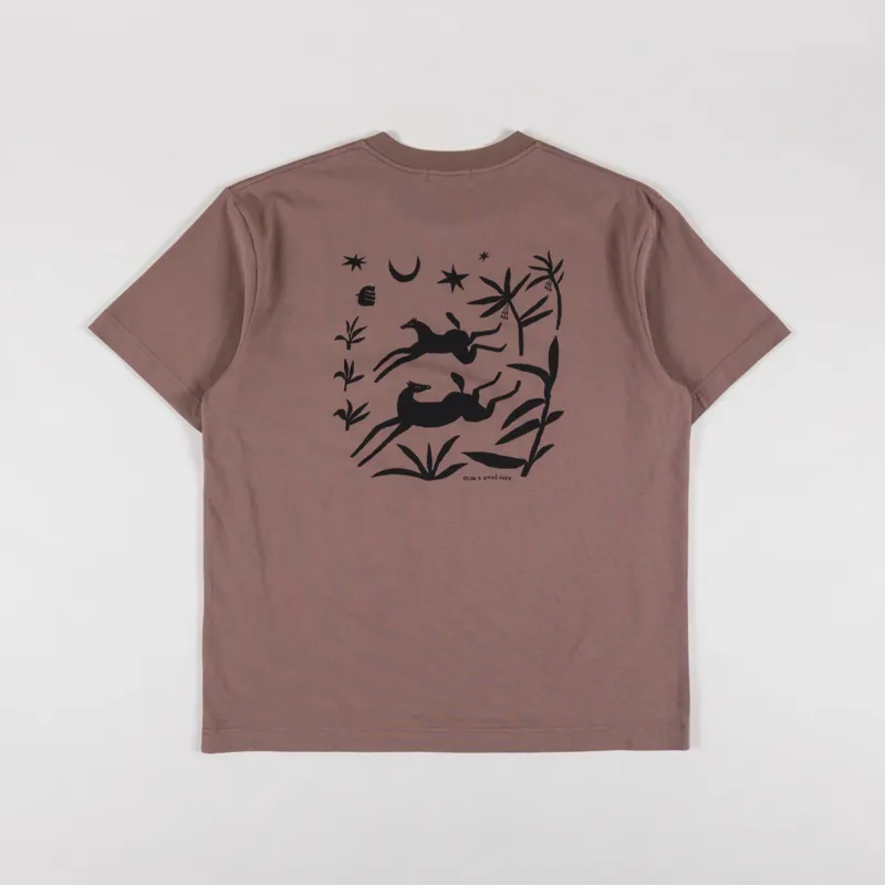 Olow Night Trip T Shirt Moka