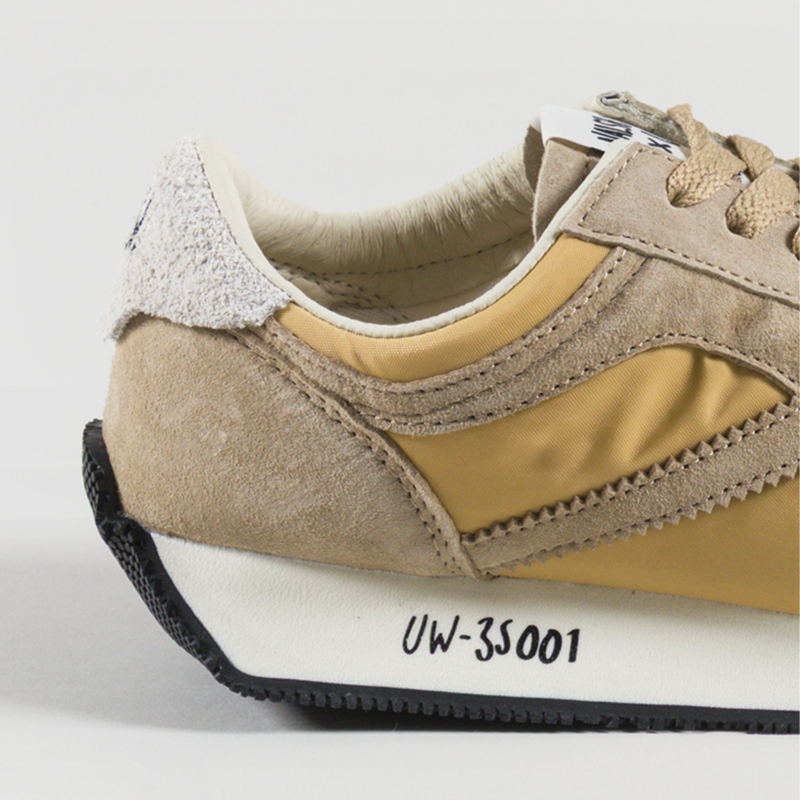 Walsh x Universal Works Tornado Shoe Beige Leather Canvas-4