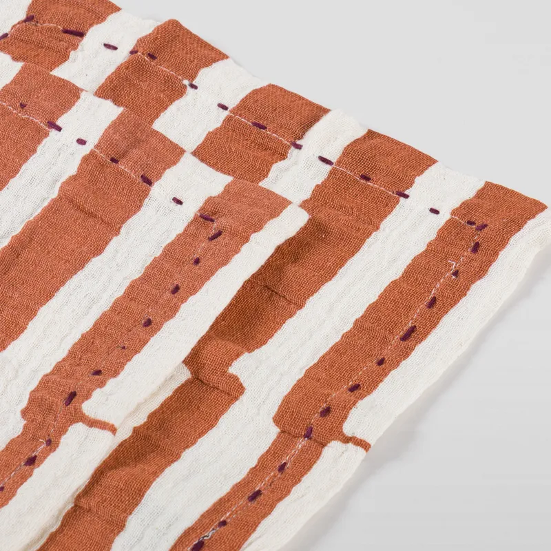 HKLIVING Cotton Napkins Striped Tangerine 2 Pack-4