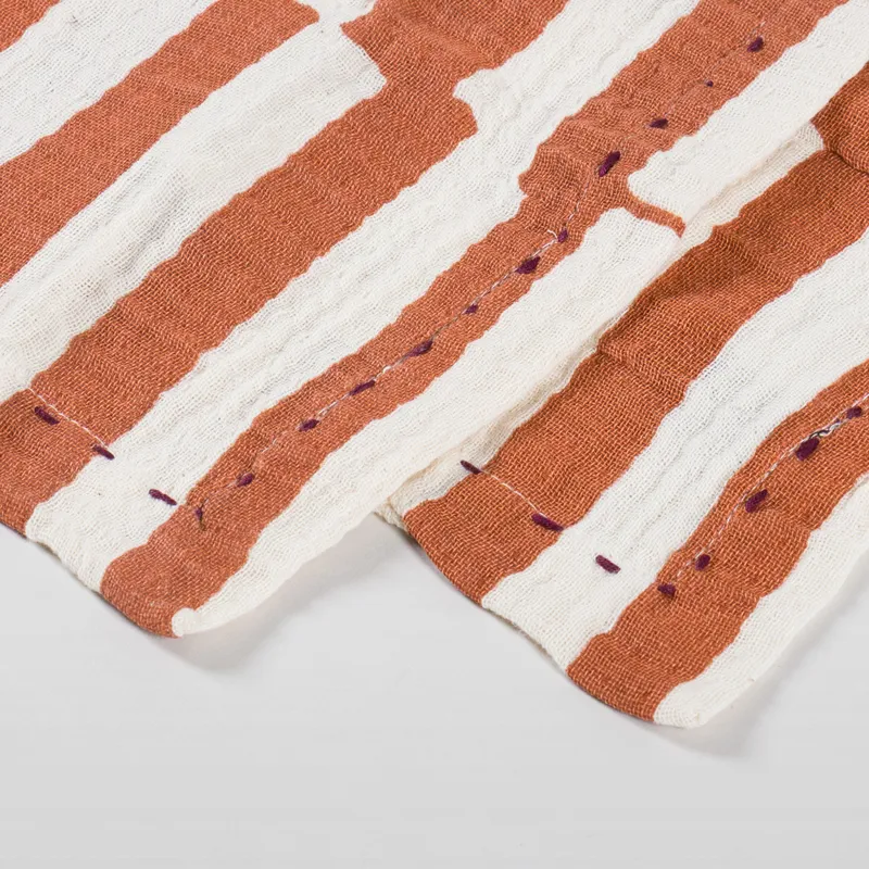 HKLIVING Cotton Napkins Striped Tangerine 2 Pack-5