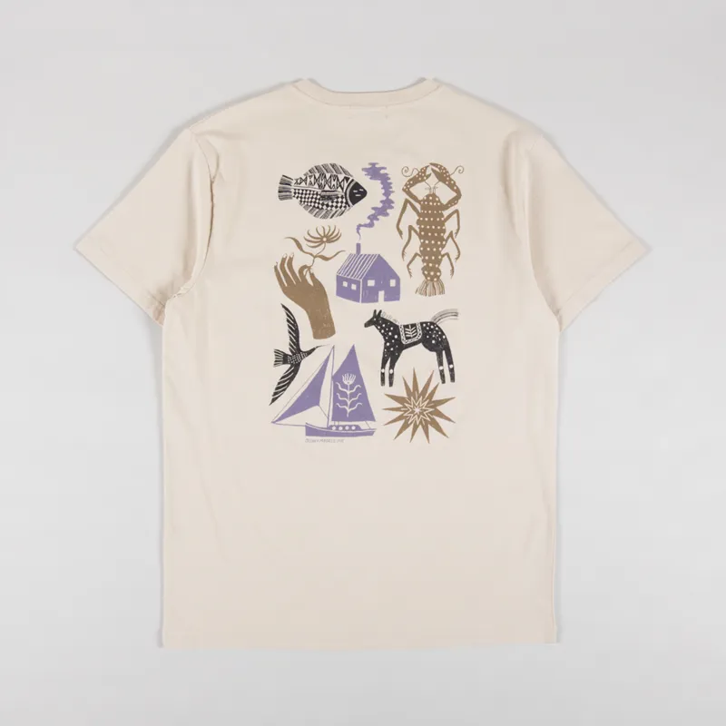 Olow Percuil T Shirt Cream