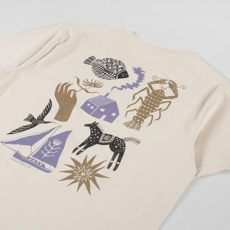 Olow Percuil T Shirt Cream-2