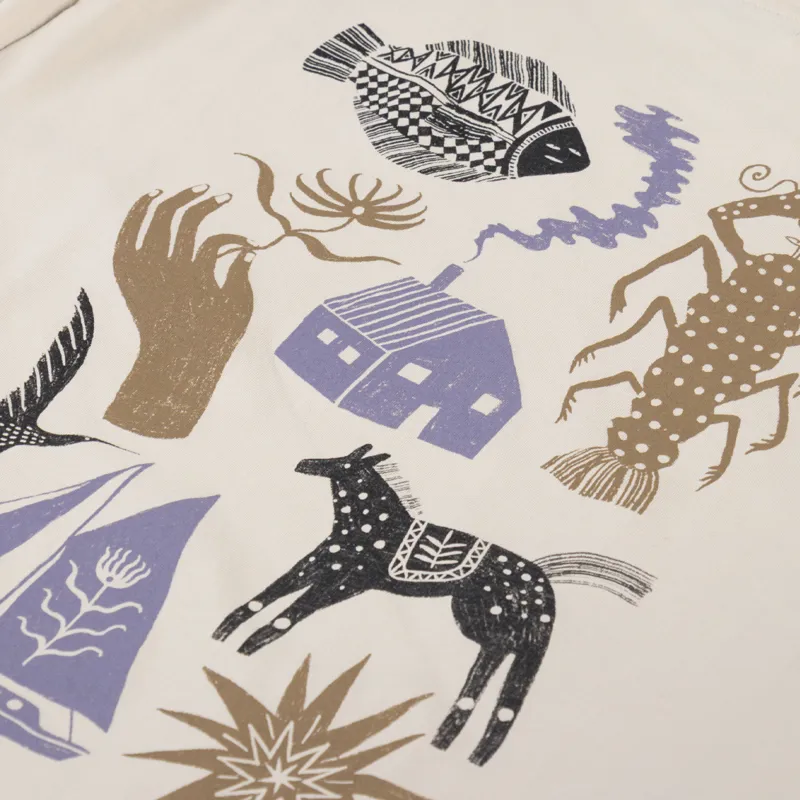 Olow Percuil T Shirt Cream-4