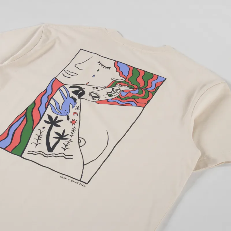 Olow Remember T Shirt Cream-2