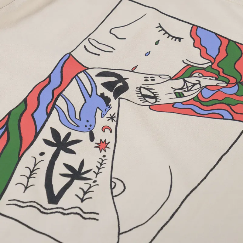 Olow Remember T Shirt Cream-4