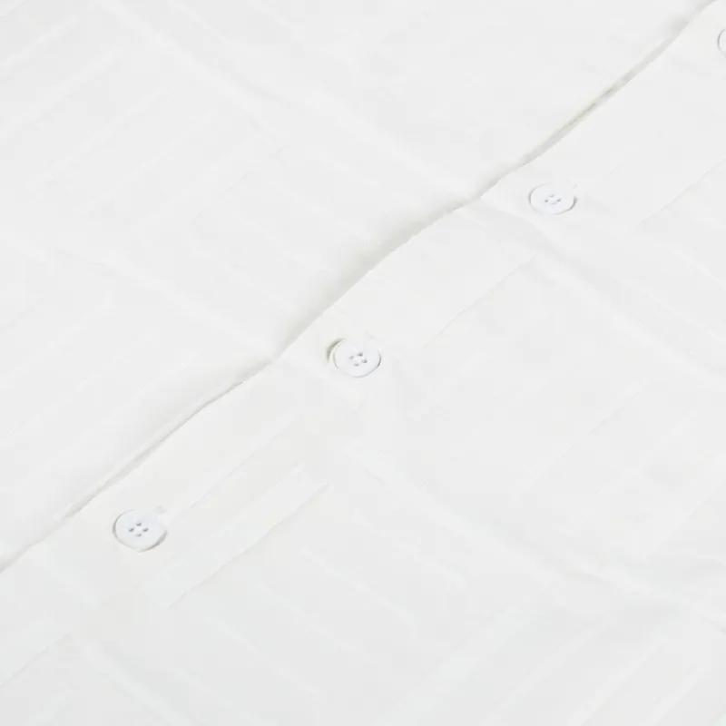 Percival Ladder Pearce Oversized Shirt Ecru-5