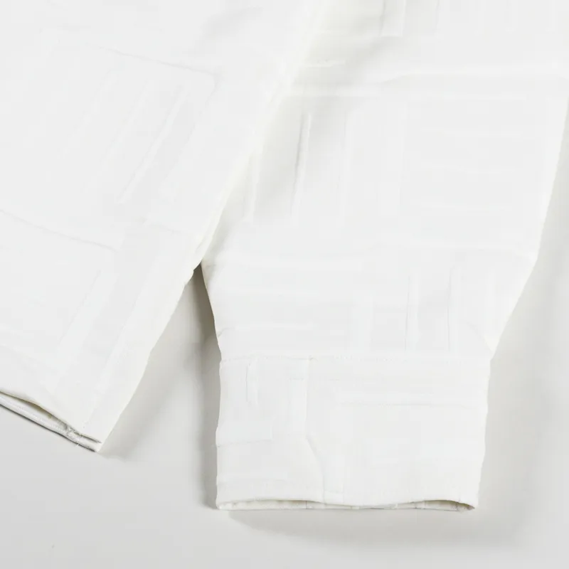 Percival Ladder Pearce Oversized Shirt Ecru-7