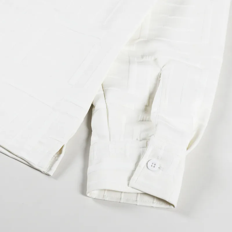 Percival Ladder Pearce Oversized Shirt Ecru-8