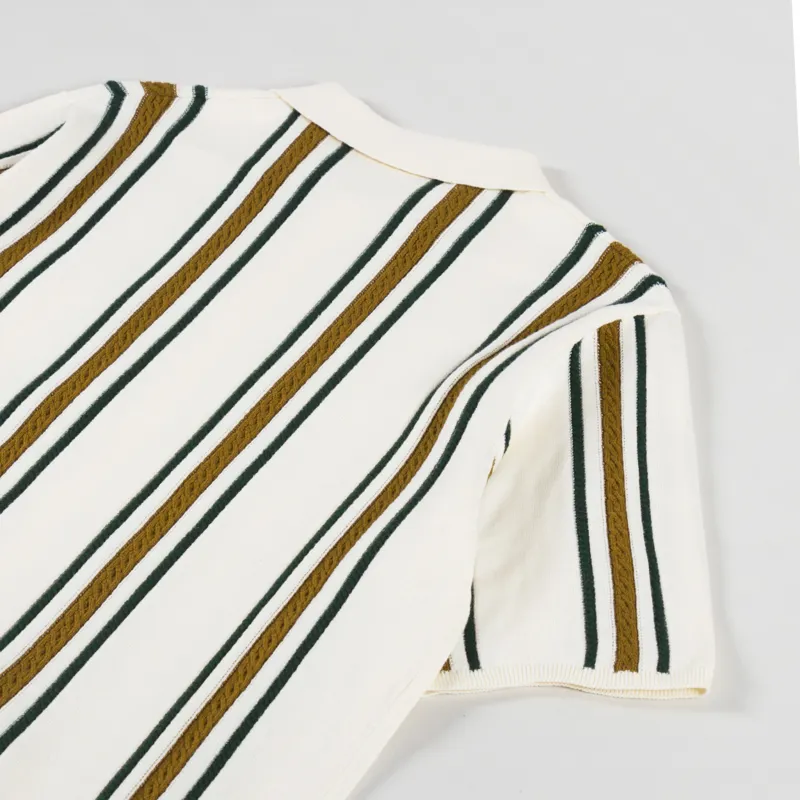 Percival Ventura Knitted Shirt Ecru-3