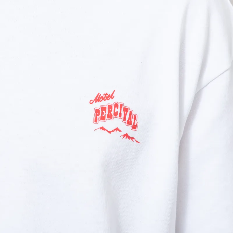 Percival Dexter Oversized T Shirt White-5
