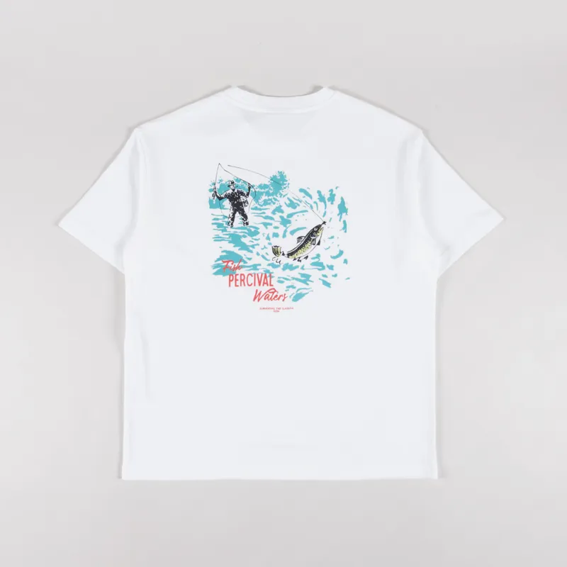 Percival Perci Waters Oversized T Shirt White