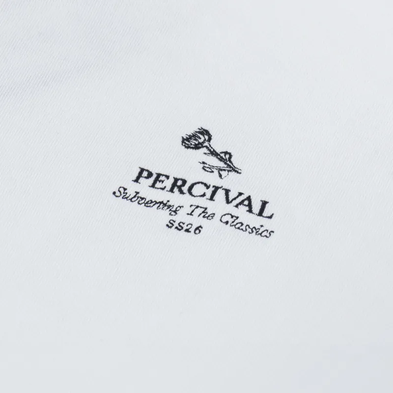 Percival Perci Waters Oversized T Shirt White-5