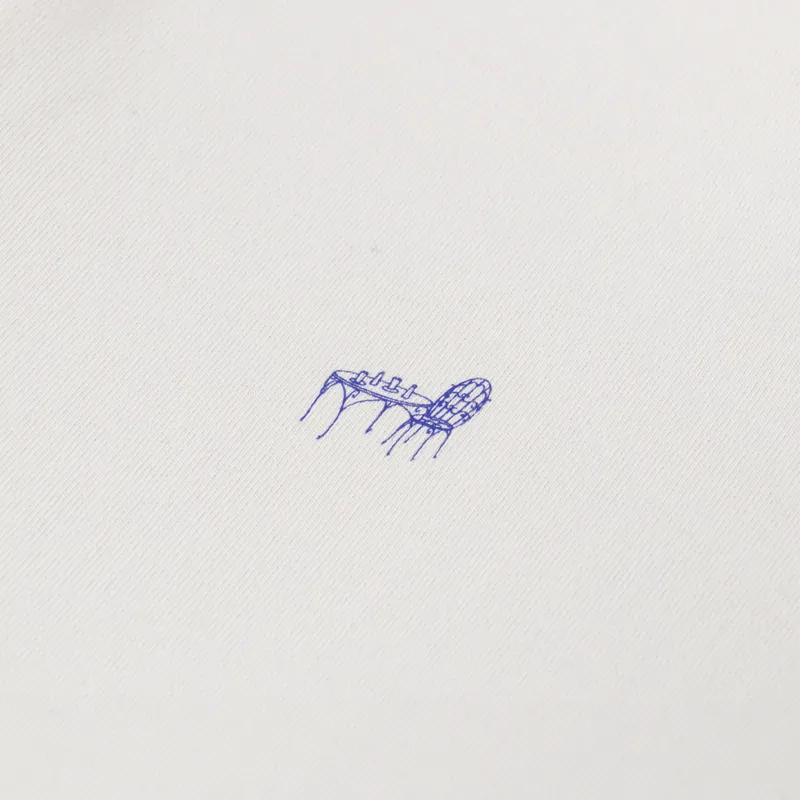 Percival Harlow Fine Wines Long Sleeve T Shirt Ecru-6