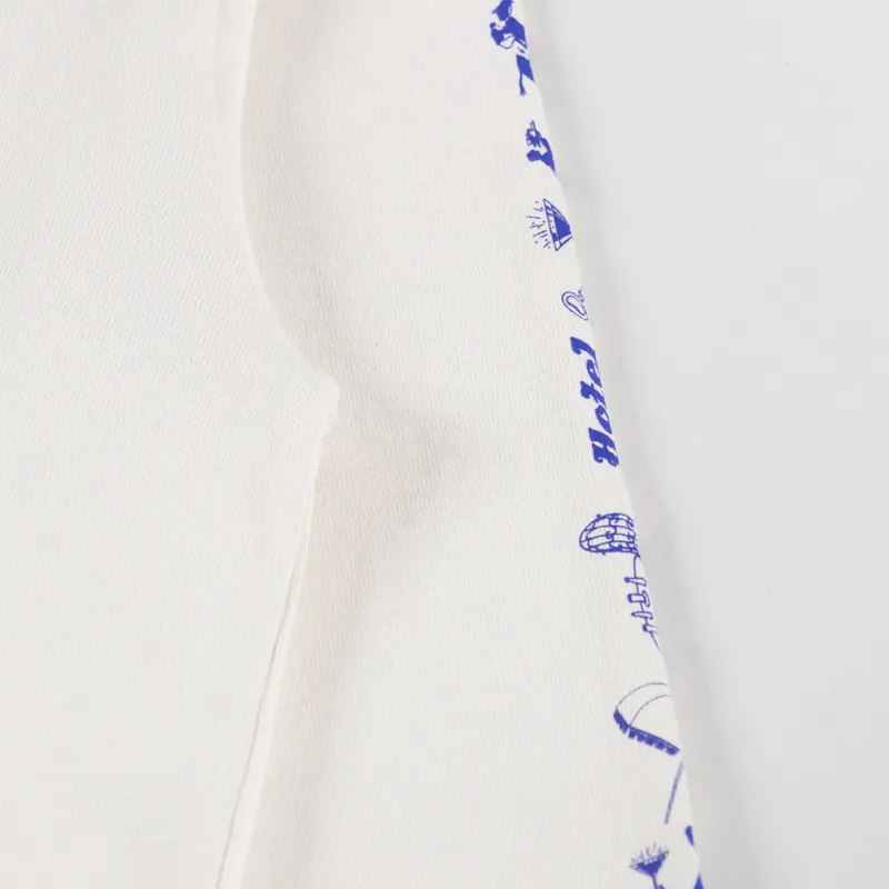 Percival Harlow Fine Wines Long Sleeve T Shirt Ecru-8