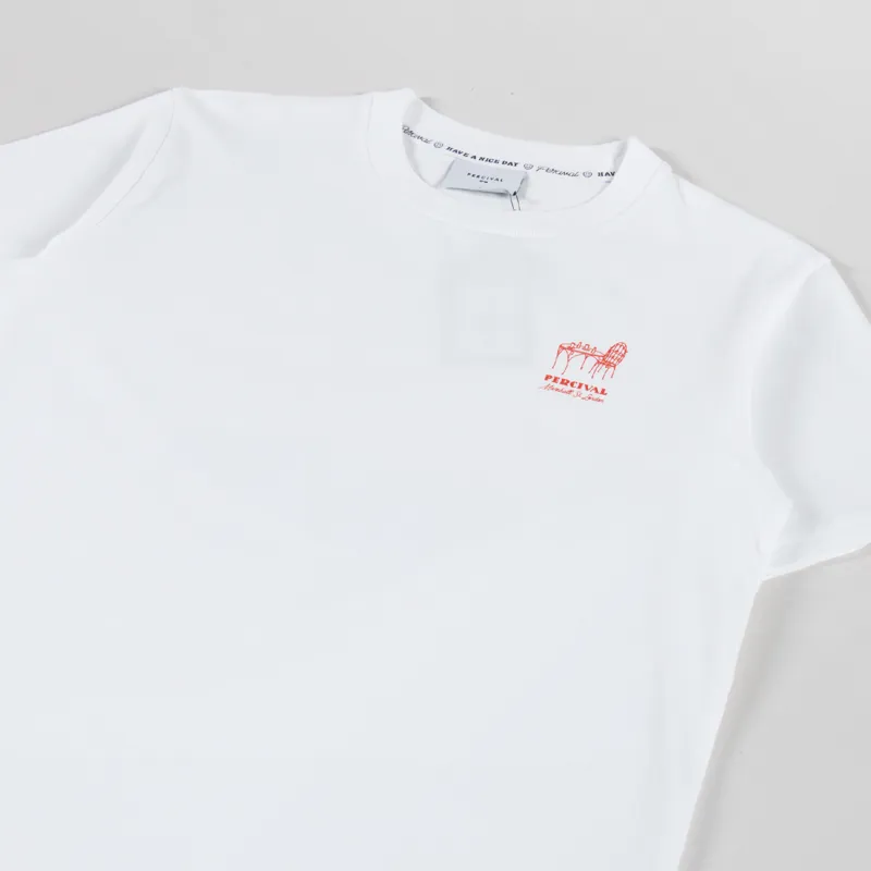 Percival Perci Fine Wines T Shirt White-3