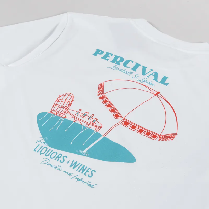 Percival Perci Fine Wines T Shirt White-4