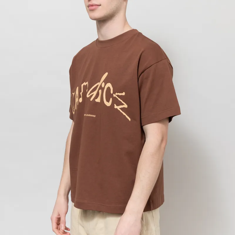 CANDICE Trivial T Shirt Brown-1