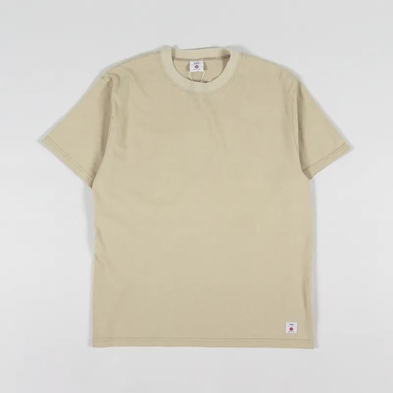 Edwin T Shirt Beige