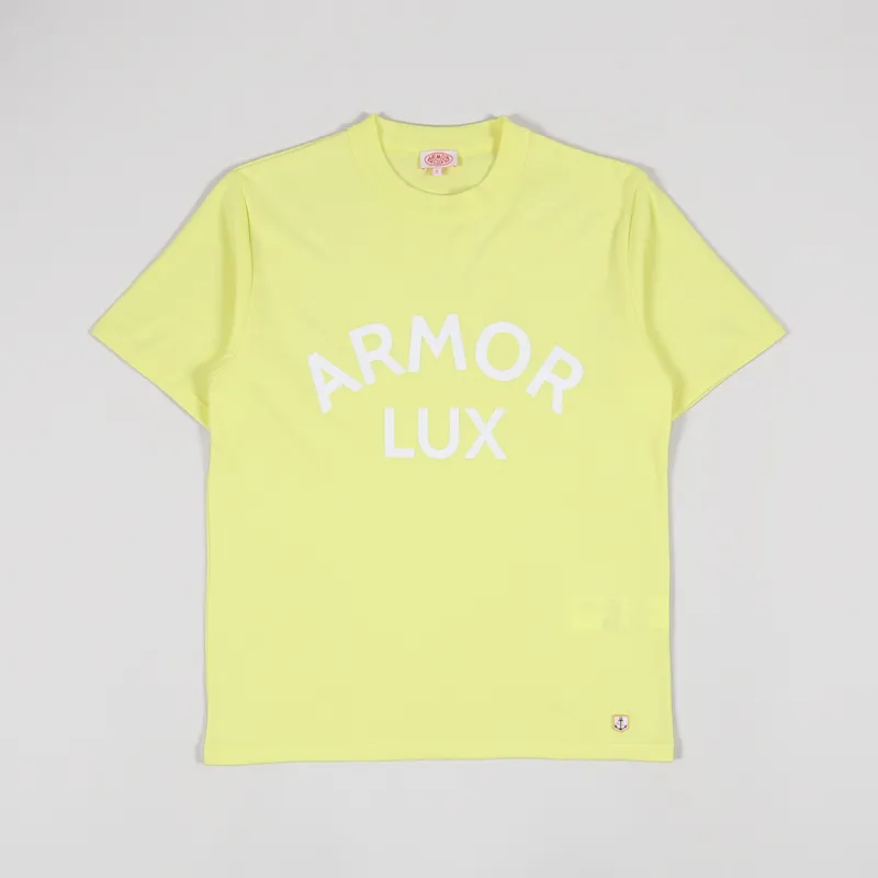 Armor Lux Heritage Logo T Shirt Citronelle