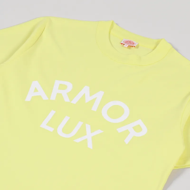 Armor Lux Heritage Logo T Shirt Citronelle-1